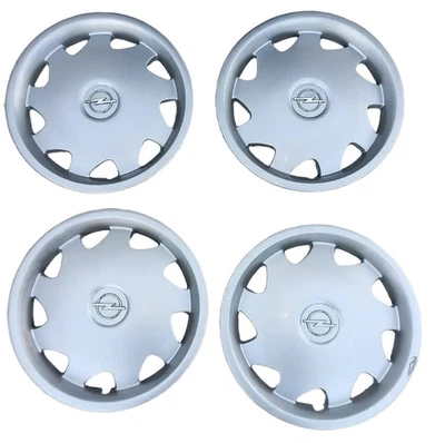 Set 4x Radkappen Radzierblenden 15 Zoll Original Opel Omega B 90538122 - Bild 1 von 4