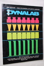 1982 VINTAGE DYNALAB PLASTIC LAB LABWARE EQUIPMENT CATALOG INDUSTRIAL