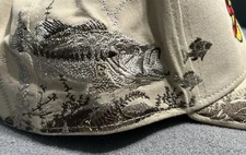 NEW Schaeffer’s Lubricants Dri-Duck Bass Fishing Hat Embroidered Bass Cap