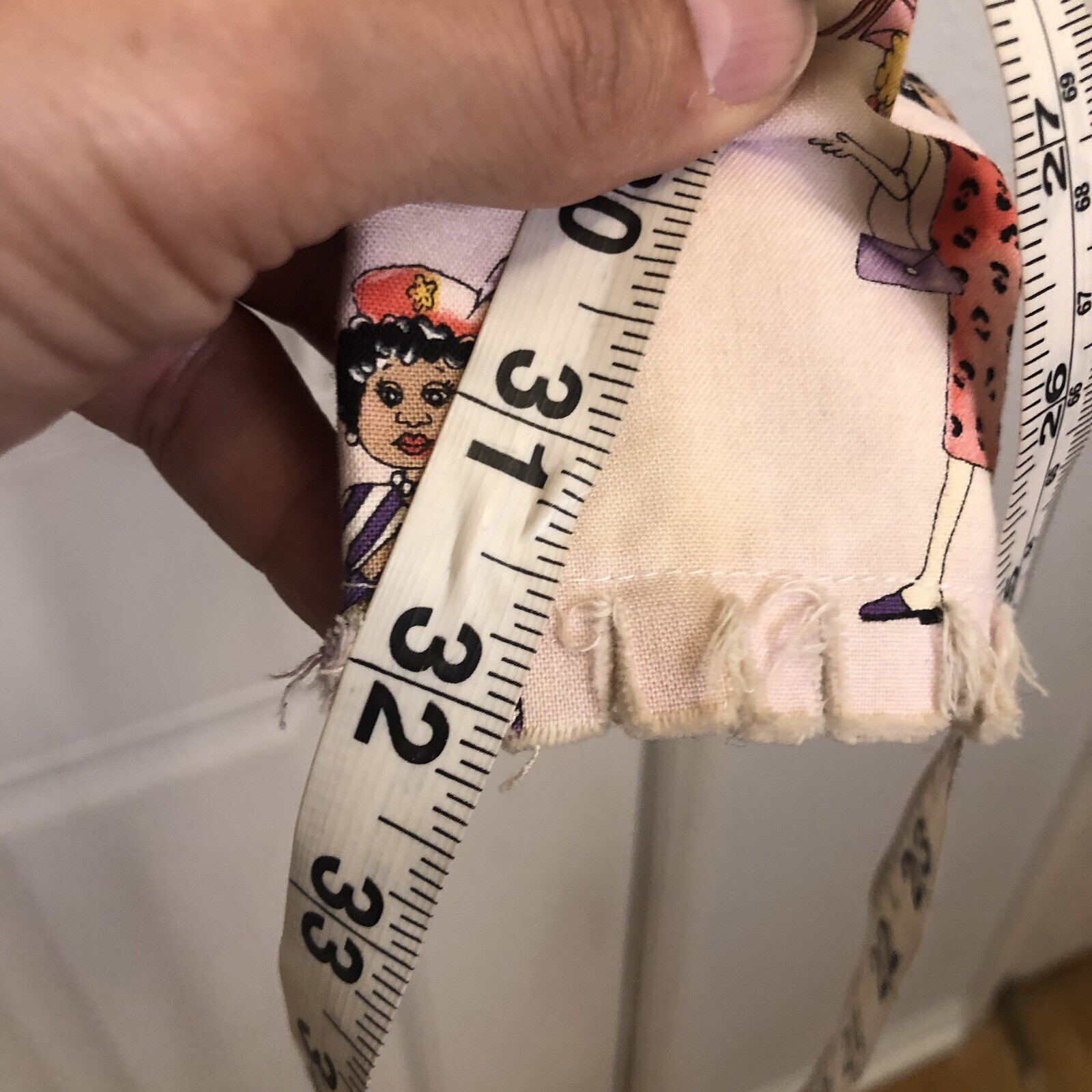 Handmade Quilted Patchwork Jacket Pink Purple Raw… - image 16