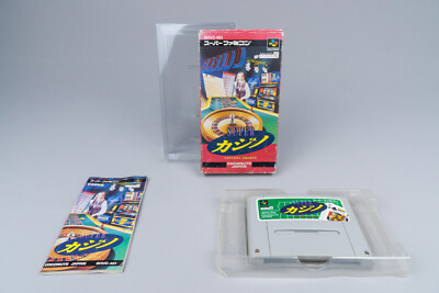 Super Famicom *Super Casino: Caesars Palace* SFC OVP mit Anleitung NTSC-J