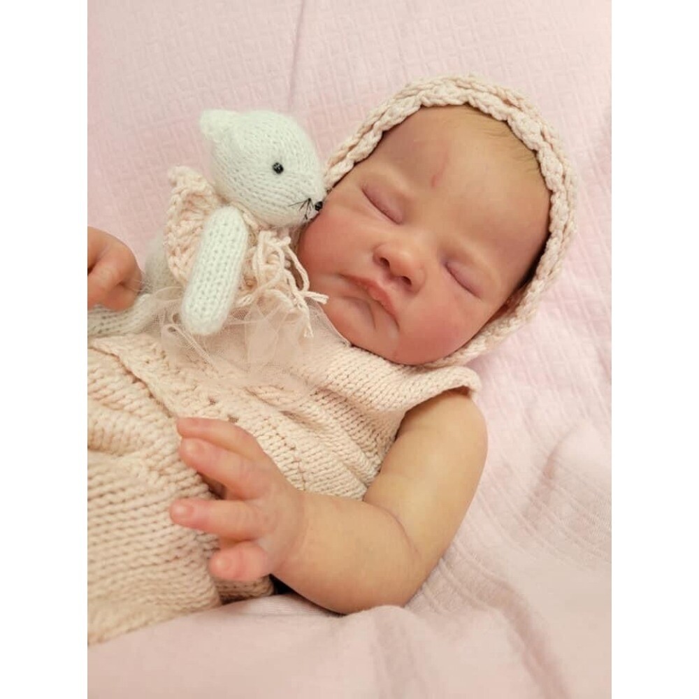 Lifelike Reborn Baby Doll - 16 Inch Realistic Newborn Elf Doll With Full Vinyl Body