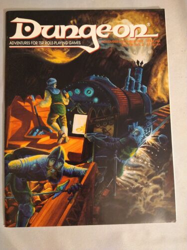 Dungeons and Dragons Dungeon Magazine #44 sehr feiner Zustand dunkle Sonne Abenteuer - Bild 1 von 17