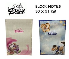 DIDDL DIDDLINA FRIENDS BLOCCO NOTES DIDDL NOTES BLOCK 30 X 21 CM