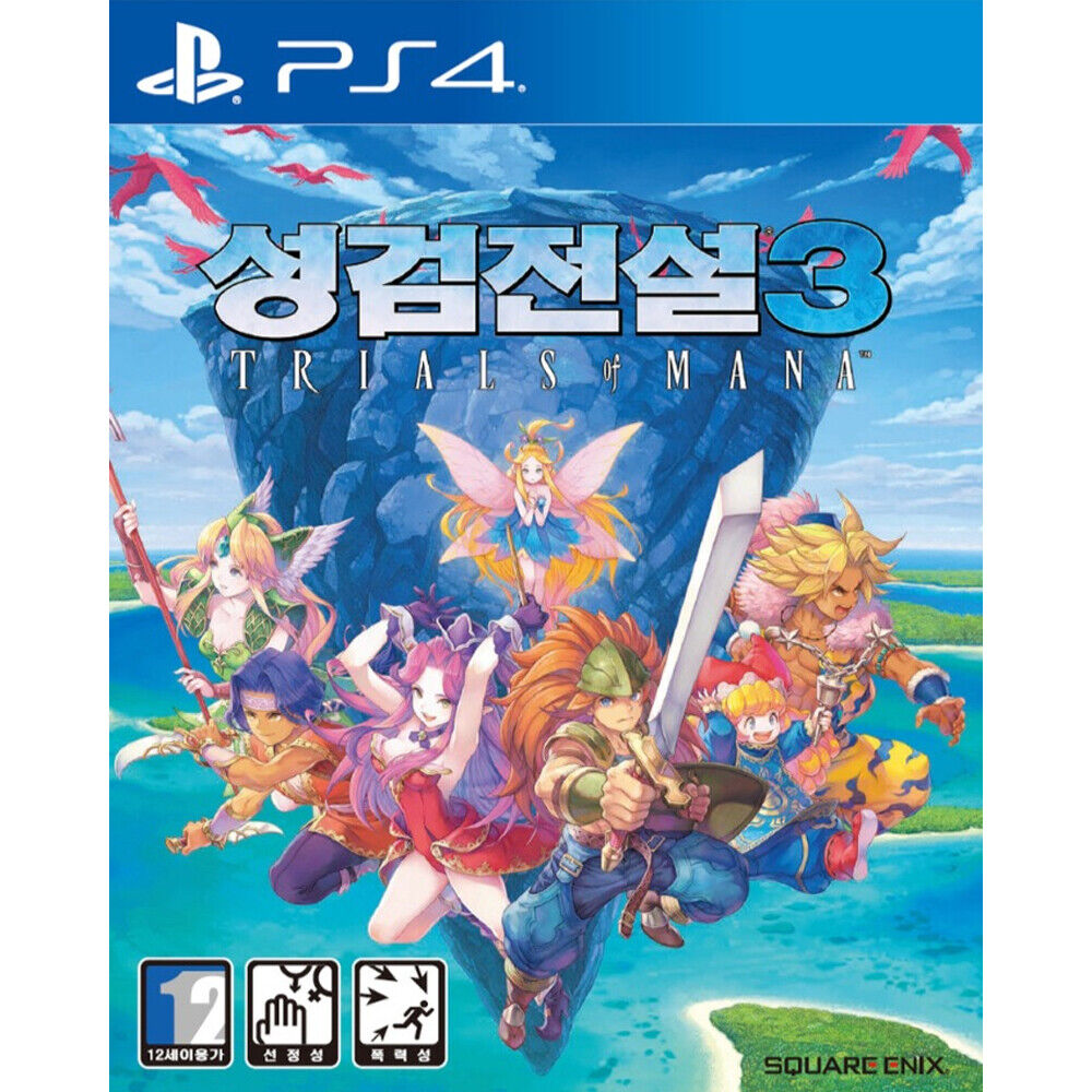 Legend Of The Holy Sword Legend of The Holy Sword 3 Trials of Mana - Korean Chinese - PS4 | eBay