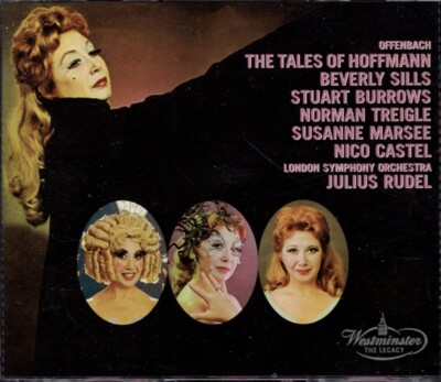 2CD SET Julius Rudel - Offenbach The Tales of Hoffmann featuring Beverly Sills