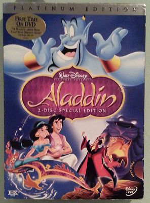 ALADDIN platinum edition DVD 2 disc set | eBay