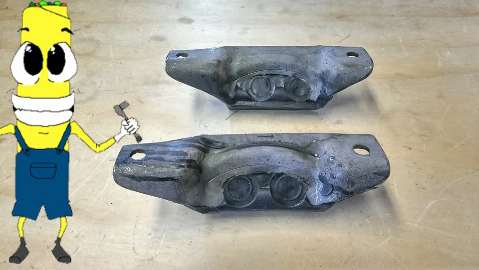 USA Made Motor Mount Kit for Mercury Comet 260 289 Engine 1963 1964 1965 Set 2 - Image 3 of 4