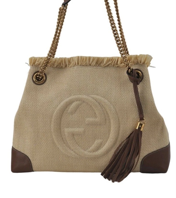 Gucci Women's Shoulder Bags - Cream