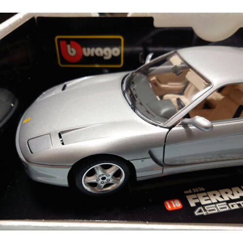 Miniature car Burago Ferrari 456GT (1992) 1/18 scale | eBay