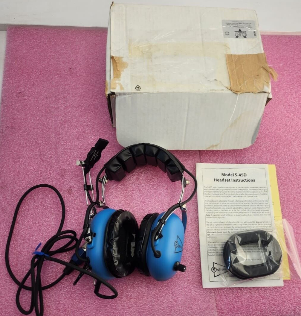 Sigtronics headset S-45D
