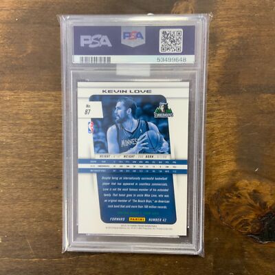 PSーLOVE 2013 Panini Prizm Kevin Love #87 *Timberwolves* PSA 10 GEM-MT | eBay