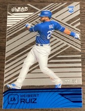 2021 Panini Chronicles Clear Vision Keibert Ruiz #10 Rookie Blue /50 Dodgers!
