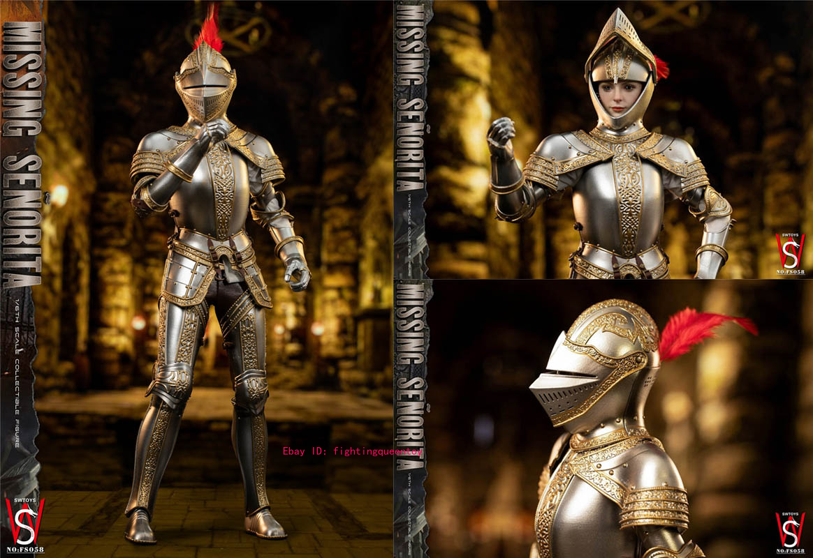 SWTOYS FS058 Ashley Graham Armor Ver. Movable Eyes 1/6 Action