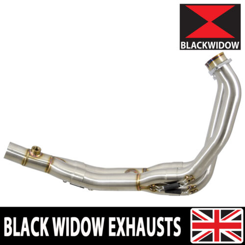 R6 2006-2016 HEADERS RACE DE CAT ELIMINATOR DOWN FRONT PIPES RACE PROVEN IN UK - Picture 1 of 12