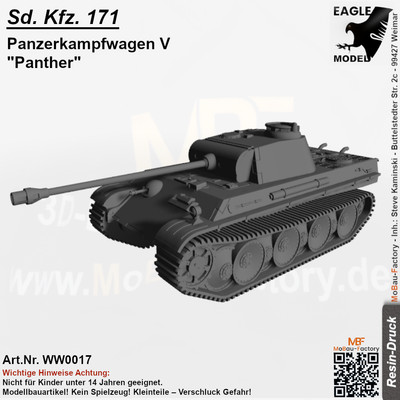 Sd. Kfz. 171 Panzerkampfwagen V ''Panther''