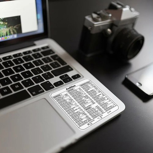 Reference Keyboard Shortcut Sticker Adhesive For PC Laptop Desktop - Photo 4/16