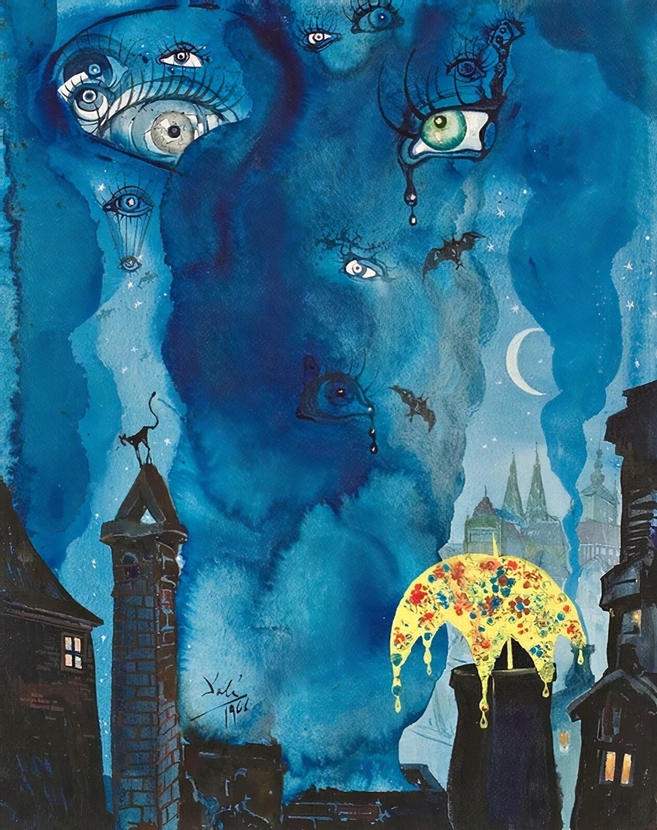 Salvador Dalí : The Sandman : 1966 : Archival Quality Art