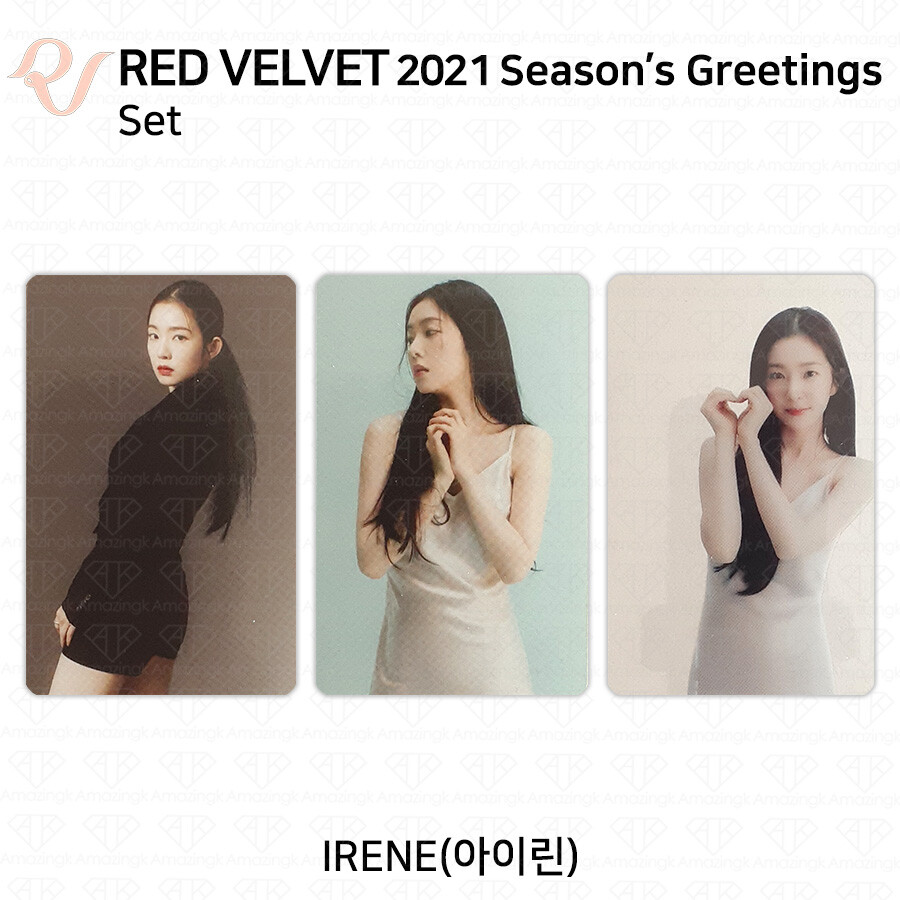 Red Velvet 2021 Season's Greetings Member Set Photocard Deco Card