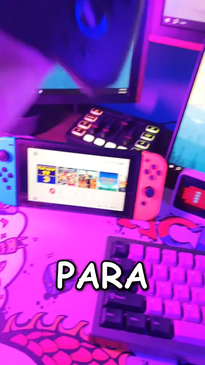 Linyuvo KS42 Meteor Light Wireless Joy-Pad with Color RGB Lights