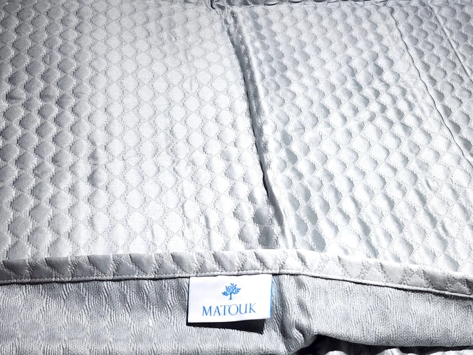 Sham Matouk Sham Pearl Standard Color Pool Opalescent Sheen 100% Cotton $174 BN - Image 4 of 4