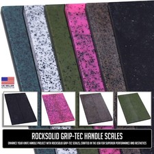 RockSolid GripX Handle Scales - (5.50in x 1.75in x 0.260in) - Made in the USA