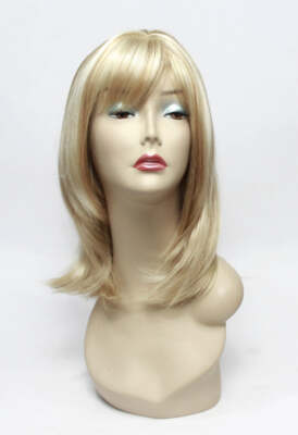 1st Lady Onida Damen Synthetik Perücke Medium 17 Zoll gerade Perücken UK Verkäufer BEST