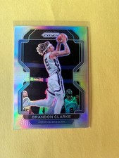 2021-22 Panini Prizm Brandon Clarke SILVER PRIZM #77 Parallel 1