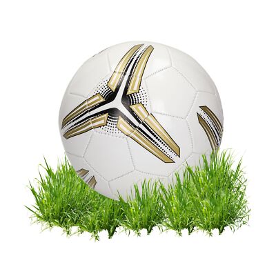 Fußball 'Match' Ball für Kinder & Erwachsene Sportball Größe 5 Indoor & Outdoor