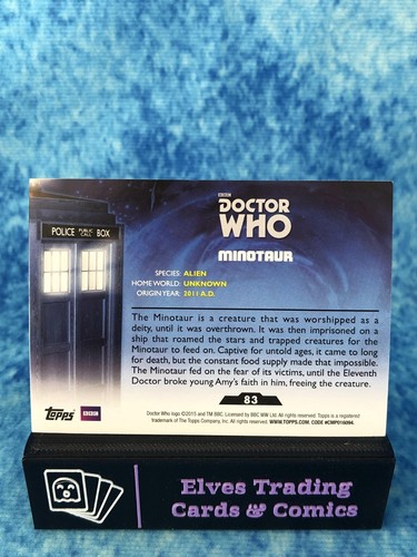 Doctor Who 2015 SINGLE Non-Sport Trading Card by Topps 2015 - Picture 172 of 392