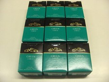 9 Collant Omsa GREEN LARGE TRASPARENTE 20 Den Colore NERO - NUOVE