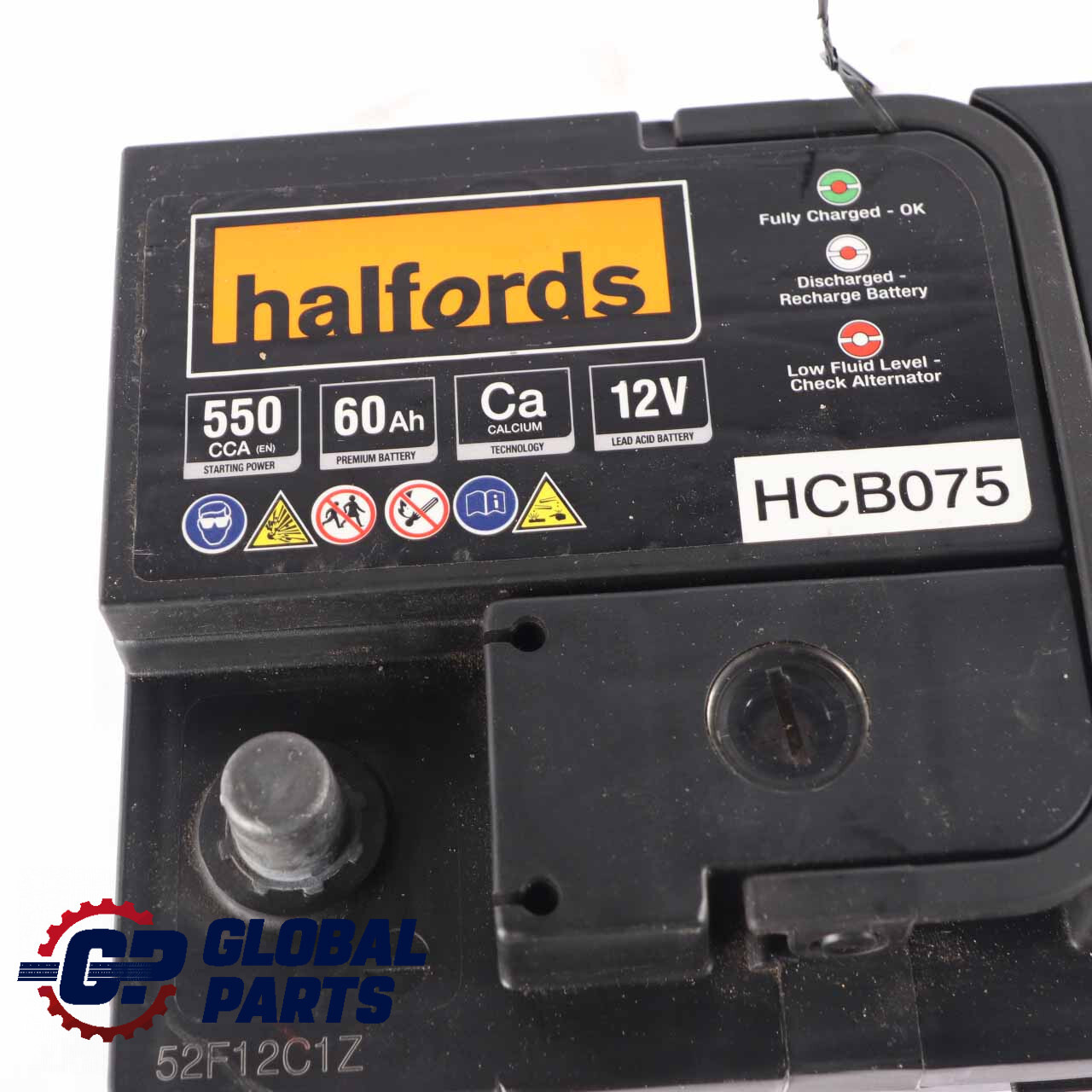 Halfords 12V Calcium Accumulator Battery 60Ah 550A HCB075 eBay