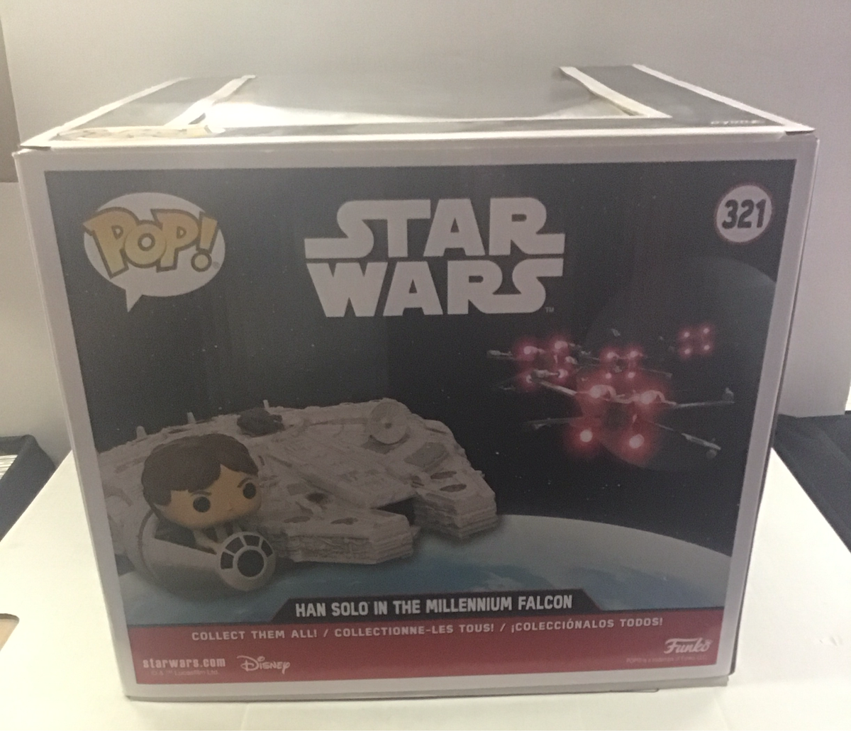 FUNKO pop GIANT FUNKO POP STAR WARS #321 (2019) HAN SOLO IN