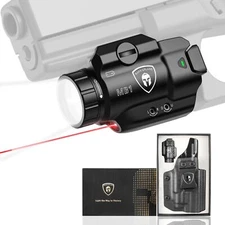  MB1 500 Lumens Weapon Light Red Laser&LED Combo with M&P 9mm Shield EZ Holster