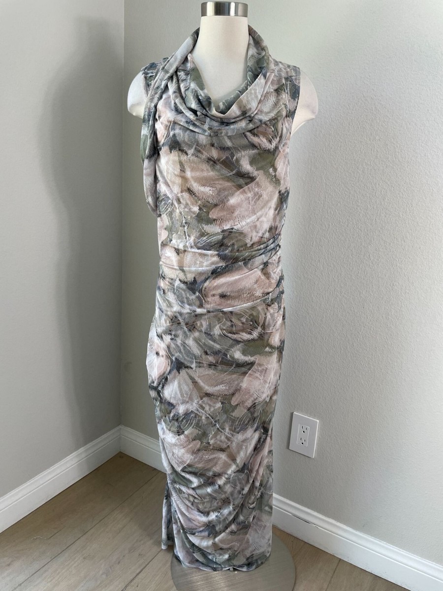 jaded mesh dress Dahna Macrame Mesh Maxi Dress