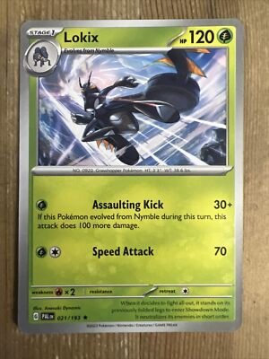 lokix pokemon card price Pokemon TCG - Stellar Crown - #016/142 - Lokix