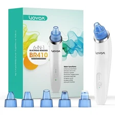 VOYOR Blackhead Remover Pore Vacuum - Electric Face Vacuum Pore Cleaner Acne ...