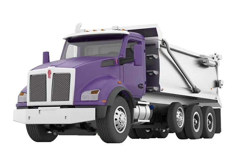 Equipo de construcción Kenworth diecast escala 1:64