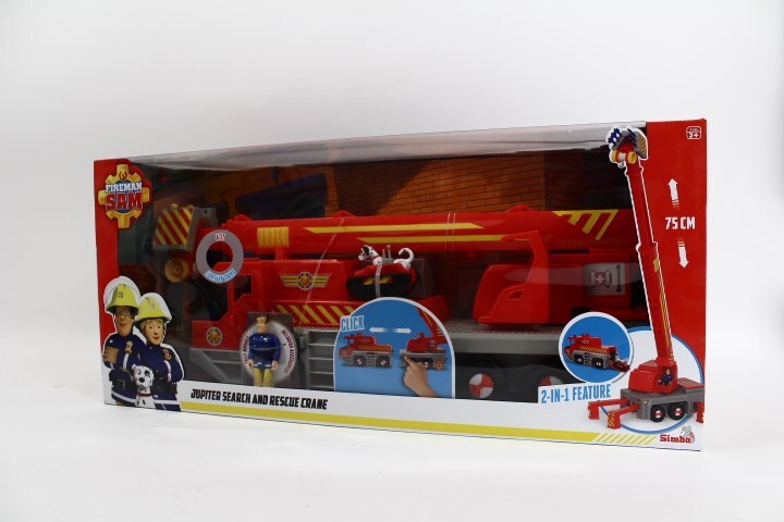 4006592083144 Подъемный кран Feuerwehrmann Sam для подъема и удержания высоты 50 см SIMBA No n 19990₽