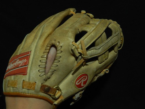 Guante de béisbol Cal Ripkin Jr ~ Rawlings #RBG36Y (EE. UU.) "¡El mejor del campo!" - Imagen 11 de 11