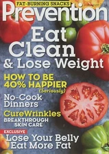 Prevention Magazine - August 2014 / Eat Clean & Lose Weight / Fat-Burning Snacks