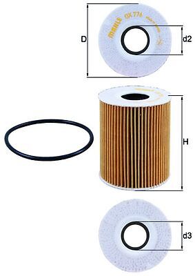 Knecht OX776D ÖLfilter FüR Peugeot CitroËN Jaguar Land Rover-image