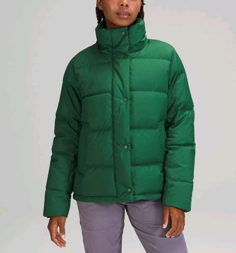 Jaqueta LULULEMON Wunder Puff Verde Tamanho 8 $298 Nova com etiquetas - Imagem 2 de 4