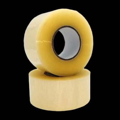 Clear Sealing Tape 48mm x 150m Carton Cellotape Rolls PACKAGING UNBRANDED