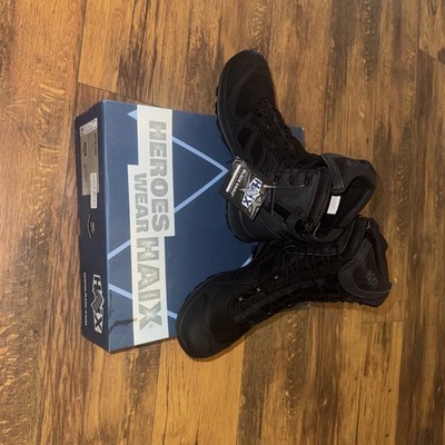 HAIX BLACK EAGLE ATHLETIC SIDE-ZIP 2.0 T HIGH BOOTS 330004 - Size 10M - NEW  