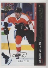 2021 Upper Deck Series 2 Young Guns UD Exclusives /100 Maxwell Willman #497 l0g