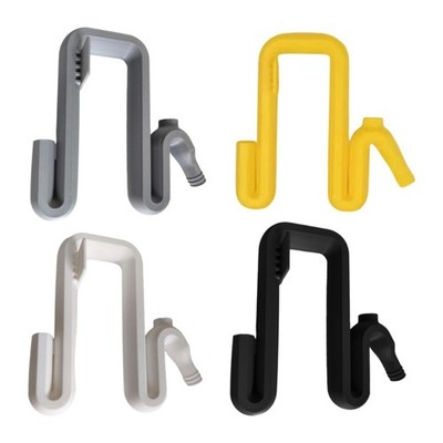 4Pcs Bucket Edge Clip On Overflow Pipe Rainwater Transfer and Overflow Tool