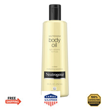 Neutrogena Light Sesame Body Oil 8.5oz Dry Skin Moisturizer Bath Shower Glow Hyd