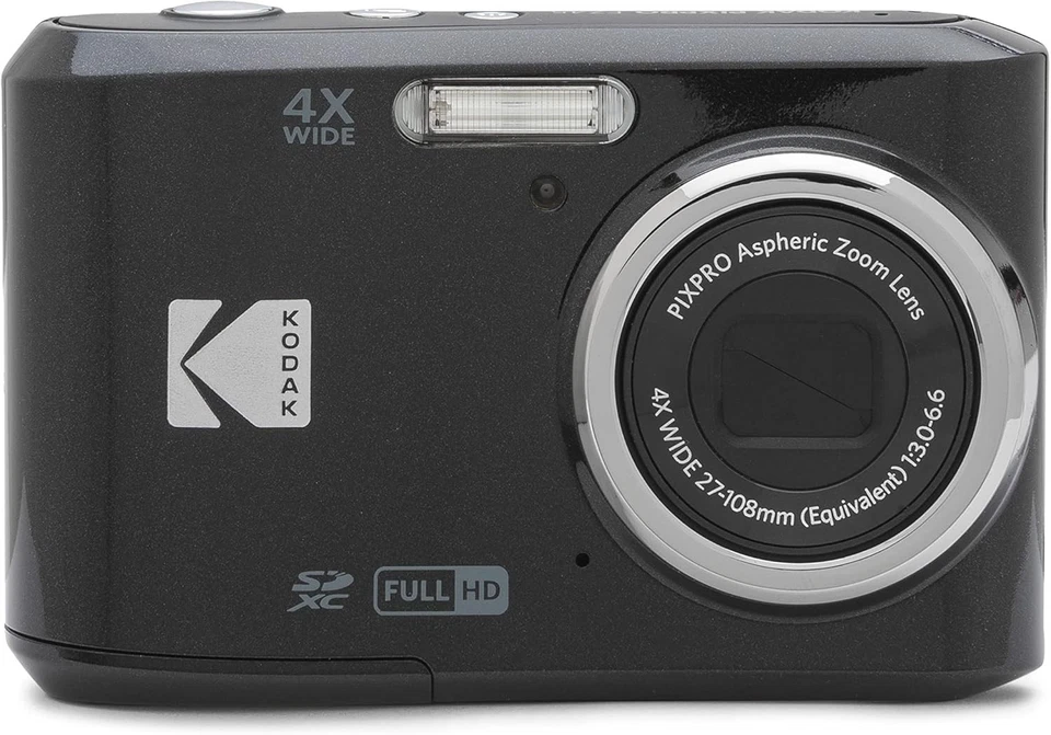 Kodak FZ45 schwarz inkl. Zubehörpaket: 32GB + Tasche  Digitalkamera 16 Megapixel - Bild 2 von 4