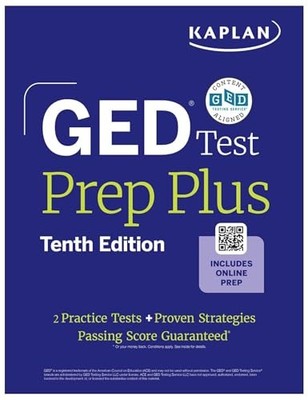 GED Test Prep Plus, Tenth Edition (2026): Includes a Diagnostic Pretest, 2 Full